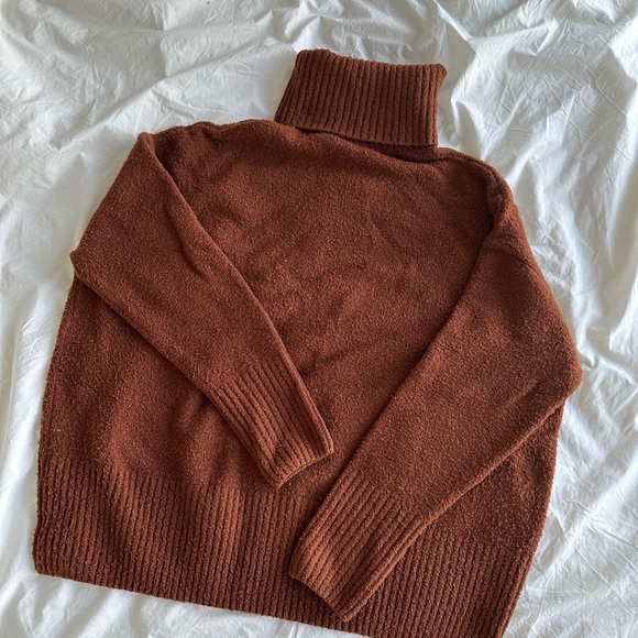 & Other Stories Sweaters - & Other stories brown turtleneck sweater